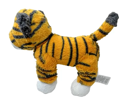 Мягкое плюшевое детское защитное мягкое животное Carters Tiger Lovey 2015 8 дюймов - Изображение 1 из 4