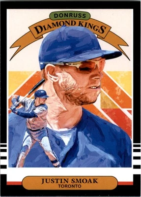 2019 Donruss Baseball Card #4 Justin Smoak DK - Image 1 of 2