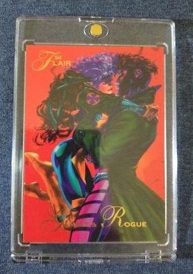1994 Flair 'GAMBIT & ROUGE' Marvel! NEAR GEM MINT trading Card #114 (Make Offer) - Image 1 of 4