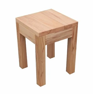 Beistelltisch, Holztisch Kernbuche massiv .Maße :32 x 32 x 52 cm hoch. - Bild 1 von 4
