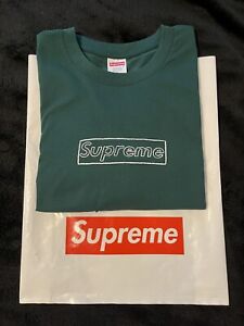 ギフト】 Supreme Supreme Box Logo Crewneck Dark Pine 绿色男式圆领