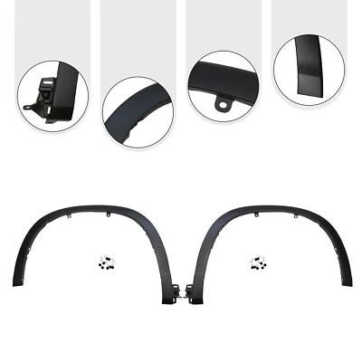 Fender Flares For 2014 2015 2016 2017 Toyota Highlander Front Left & Right Side - Image 1 of 4