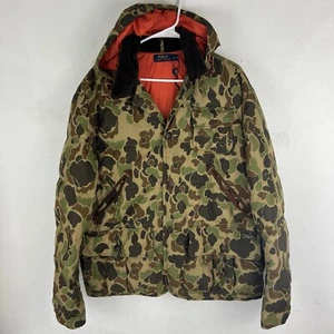 Polo Ralph Lauren Camouflage Hudson Guide Coat Jacket Size Large - Picture 1 of 7