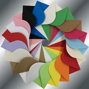 C5 (162x229mm 6.5x9") Coloured Envelopes Crafts Greeting Cards Party Invitations - Picture 1 of 27