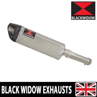 Kit silenciador de escape FZ8 Fazer 800 RN25 2010-2016 350 mm triple extremo ovalado lata SC35T Foto 1 de 4