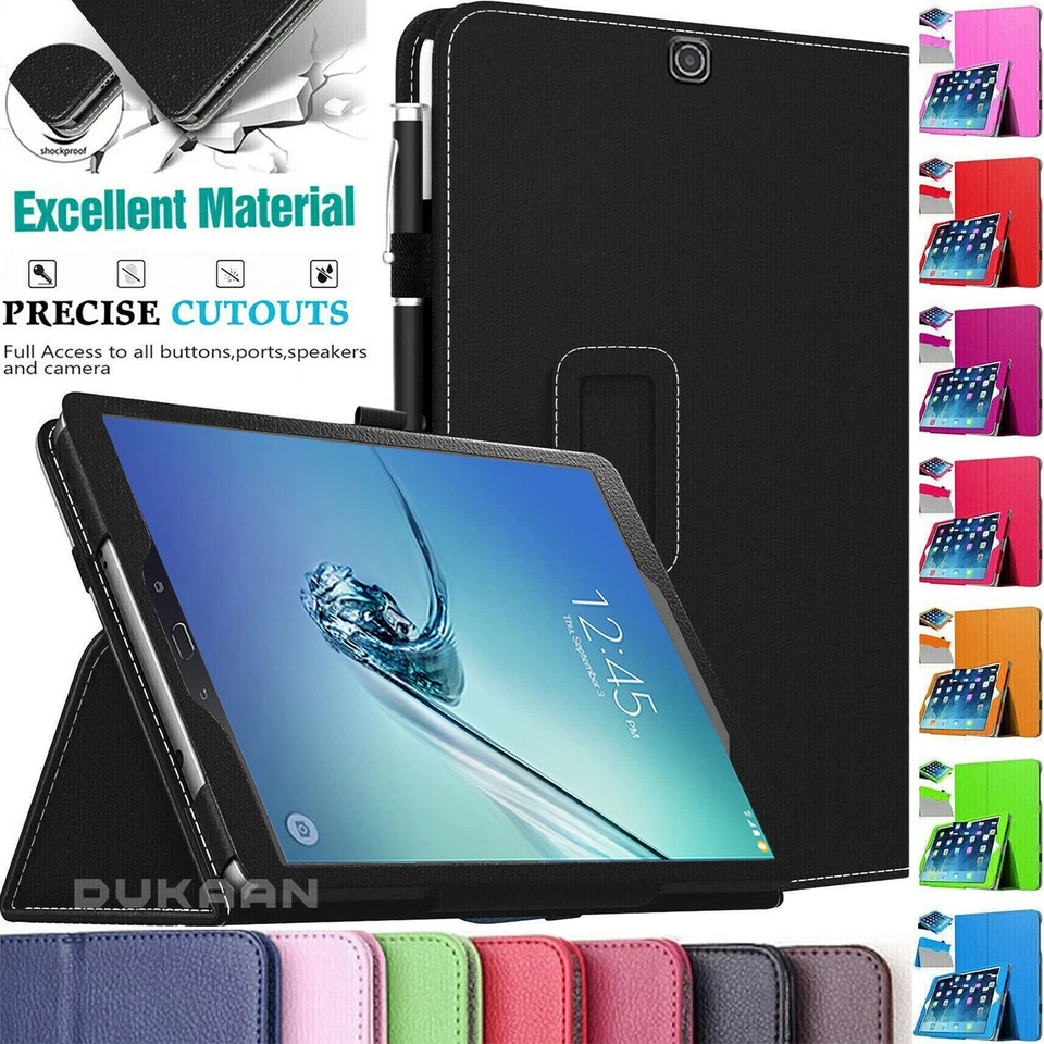 Smart Leather Stand Flip Case Cover For Samsung Galaxy Tab S2 9.7" SM-T810 T815 - Image 1 of 1