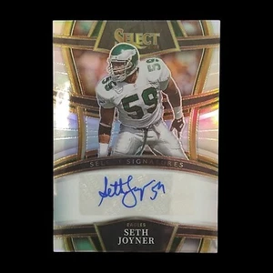 2022 Panini Select Signatures Silver Prizm #SSP-SEJ Seth Joyner Auto Autograph - Picture 1 of 2