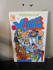 X-Farce #1 Eclipse comics BAGGED BOARDED - Picture 1 of 1