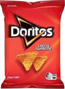 Doritos Corn Chips Cheese Supreme Share Pack 170g - Picture 1 of 6