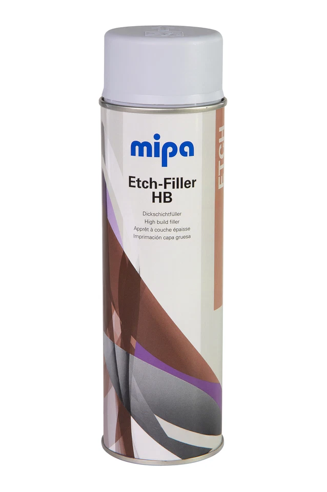 Mipa Füller Spray Grundierung Etch Filler Dickschicht Primer Rostschutz 500ml - Bild 1 von 1