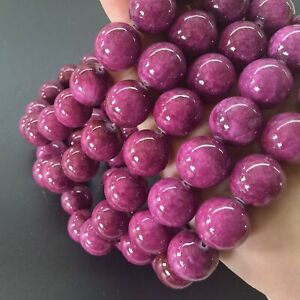 Exquisite Natural Gemstone FACETED Round Spacer Loose Beads 8mm