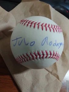 Rare Julio Rodriguez autograph Hand Signature MLB Baseball PSA Seattle Mariners - Picture 1 of 7