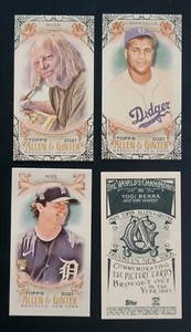 2021 Topps Allen & Ginter MINI A&G BACKS and BLACK BORDER Parallels You Pick