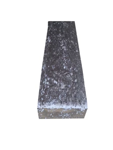 Mesa/cama/corredores de boda de terciopelo triturado gris plata de primera calidad - Imagen 1 de 4