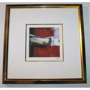 TL LANGE Giclee Print CHRIST NEST Framed Artist Signed Art Abstract - Picture 1 of 4