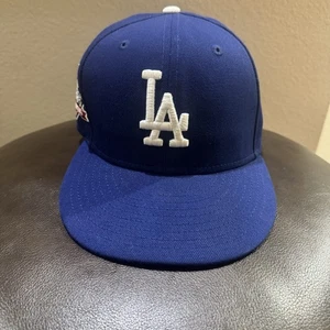 MLB  Los Angeles Dodgers 2024 World Series Champions Fitted Hat 59FIFTY Size 7 - Picture 1 of 7