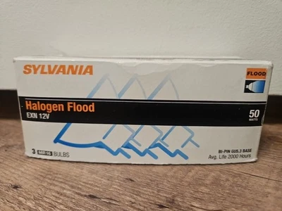 Lot of 3 - NEW - REPLACEMENT BULB FOR OSRAM SYLVANIA 046135541261 50W 12V  - Image 1 of 3