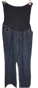 Women’s Duo Maternity Stretch Wide Bottom Jeans-XL - Picture 1 of 24