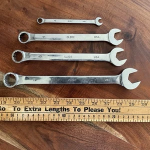 Mac Tools 12PT Chrome Combination Wrench Set CL262 CL222 CL202 CL102 Made in USA - Bild 1 von 5