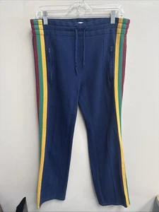 Pantalones Isabel Marant Etoile FR 40 US 8 Track Dobbs Lateral Rayas Pull On Diseñador - Imagen 1 de 2