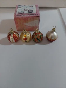 Ornament Ball Place Card Holders (Set Of 4) - Bild 1 von 7