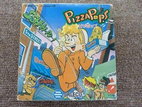Famicom Software Model Pizza Pop (With Box And Manual) Jaleco FLa22