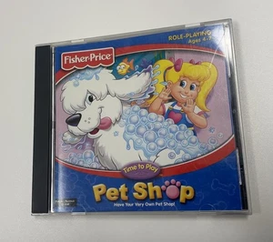 Fisher-Price Time to Play Pet Shop PC CD Have Your Own Pet Shop! Testowany - Zdjęcie 1 z 13