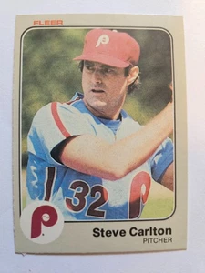 1983 FLEER STEVE CARLTON #155 NM - Picture 1 of 1