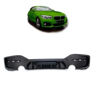 Rear Apron Rear Spoiler Diffuser for BMW F20 F21 LCI for M-PACKET Black Size - Imagen 1 de 6