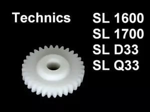 Technics SL-1600MK2 SL-1700MK2 SL-D33 SL-Q33 Plattenspieler Tonarm Gear - Bild 1 von 3
