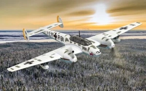 AA38510 Corgi Messerschmitt Bf 110F-2, LN + FR, squadrone cacciatorpediniere - Foto 1 di 1