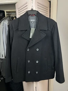 KENNETH COLE REACTION Jacket Size L- NWT - Black - Picture 1 of 3