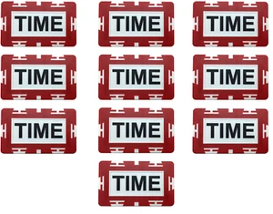 (10) TIME Plaque Tournament Time Extension Casino Poker Home Use - Picture 1 of 2