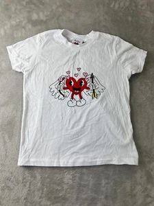 Rare 🔥 Fred Segal x The Heart Project Limited Edition T Shirt Kids Size 8 NEW - Picture 1 of 10