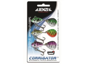 Jenzi Corrigator Mini Spinner Set 12g Leurre Cuiller Truite COULEURS - Photo 1/5