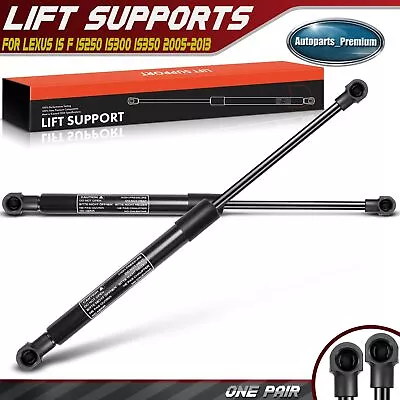2x Front Hood Lift Supports Shocks Struts Gas Springs for Lexus ISF IS250 IS300 - Image 1 of 4