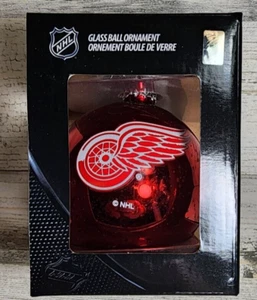 Neu Detroit Red Wings 3" Mercury Glaskugel Christbaumschmuck NHL - Bild 1 von 7