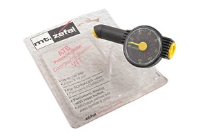 ZEFAL MTB CYCLE PRESSURE GAUGE 140psi FOR ANY BIKE WITH SCHRADER (CAR) VALVES - Picture 1 of 4