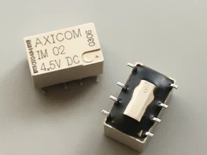 1 x   TYCO  DPDT   PCB Mount Relay   IM02GR    4.5VDC   Coil  2A       Z3047 - Picture 1 of 5