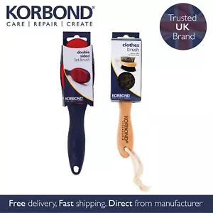 Korbond Lint Remover Brush Set - Clothes Brush & Lint Brush - 2 Pack - Picture 1 of 5