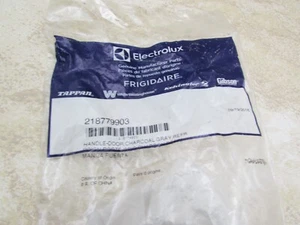 Manija de puerta Frigidaire 218779903 genuina gris carbón - Imagen 1 de 3
