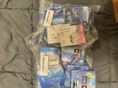 Ink Cartridge Replace For Espon 78 7 Pack All Ink Colors - Image 1 of 3