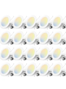 Amico 5/6 Zoll 5CCT LED Einbauleuchten 20er Pack - Bild 1 von 8