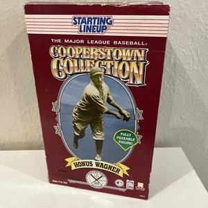 STARTING LINEUP HONUS WAGNER COOPERSTOWN COLLECTION 12" FIGURE NEW NIB 1996 MLB - Picture 1 of 22