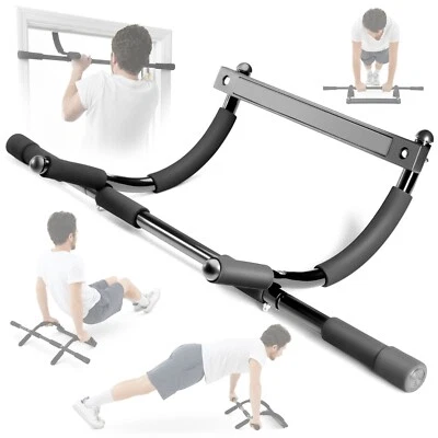 Pull Up Bar Doorway Heavy Duty Chin Up Bar Trainer for Home Gym - Up to 32" Door - Image 1 of 4