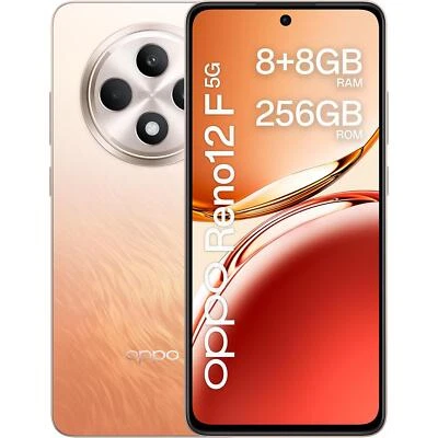Smartphone Oppo Reno12 F 5G amber orange arancione - Immagine 1 di 4