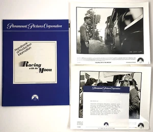 1984 Film Racing with the Moon Press Kit Sean Penn Nicolas Cage with 2 Photos - Picture 1 of 4