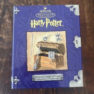Hallmark Keepsake Ornament Harry Potter 2001 Hermione Granger's Trunk NOS - Picture 1 of 7