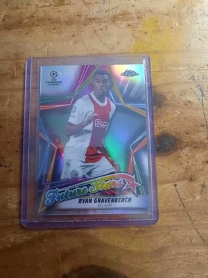 2021-22 Topps Chrome Future Stars #FS1 Ryan Gravenberch Refractor - Image 1 of 2