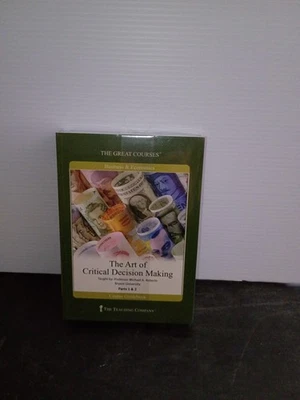 Great Courses DVD new sealed - Art of critical decision making Foto 1 de 2